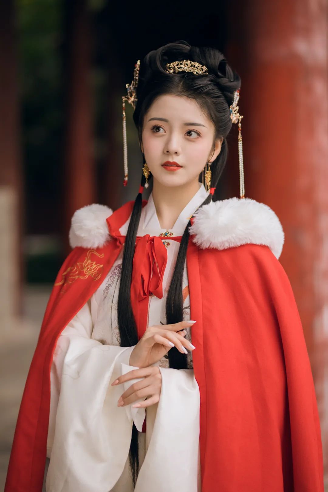 00后女孩穿汉服还原四大名著美女一张照片火出圈中国文化真的惊艳了