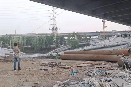 杭绍台高速城区段在建桥梁局部垮塌事件通报