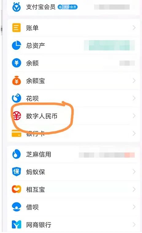 数字人民币公测升级网商银行支付宝正式入列