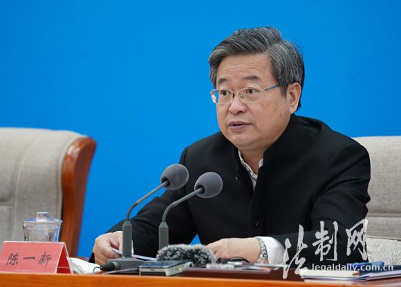 陈一新中央政法委委员,秘书长法制网图6月10日,全国政法队伍教育整顿