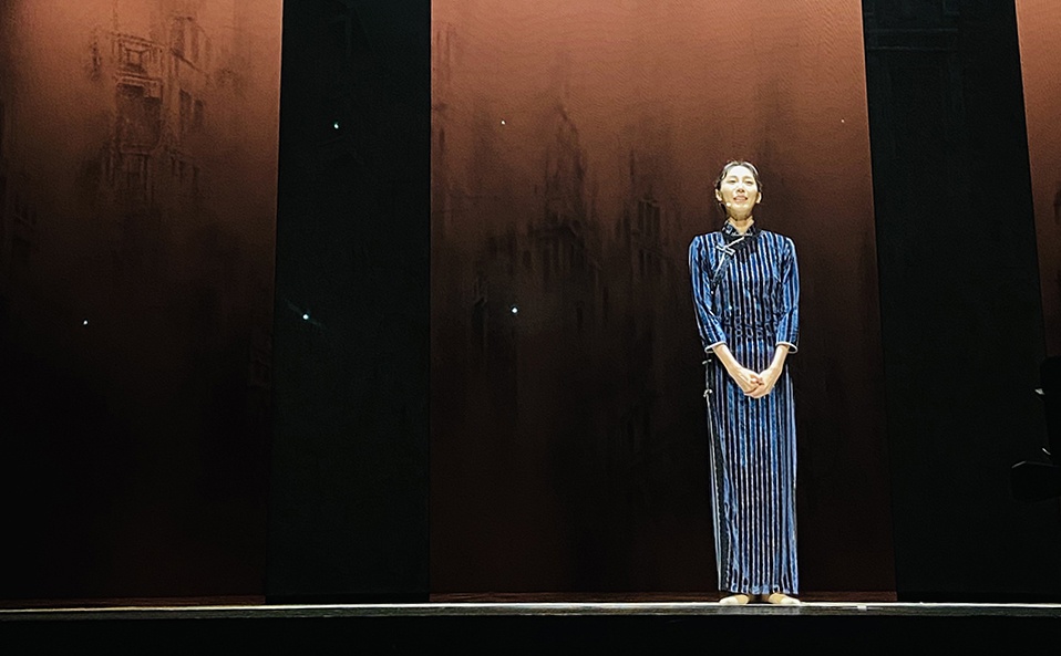 朱洁静谈舞剧永不消逝的电波相信爱与信仰的力量