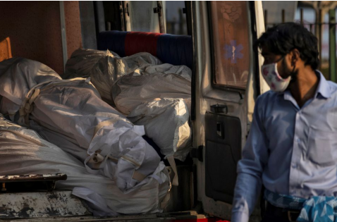 印度单日新增死亡病例创世界新高|印度|新冠肺炎|路透社_新浪新闻