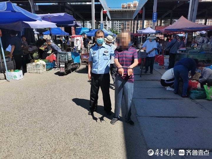 不要手机、专偷现金，菜市场一蟊贼被警方抓获休闲区蓝鸢梦想 - Www.slyday.coM
