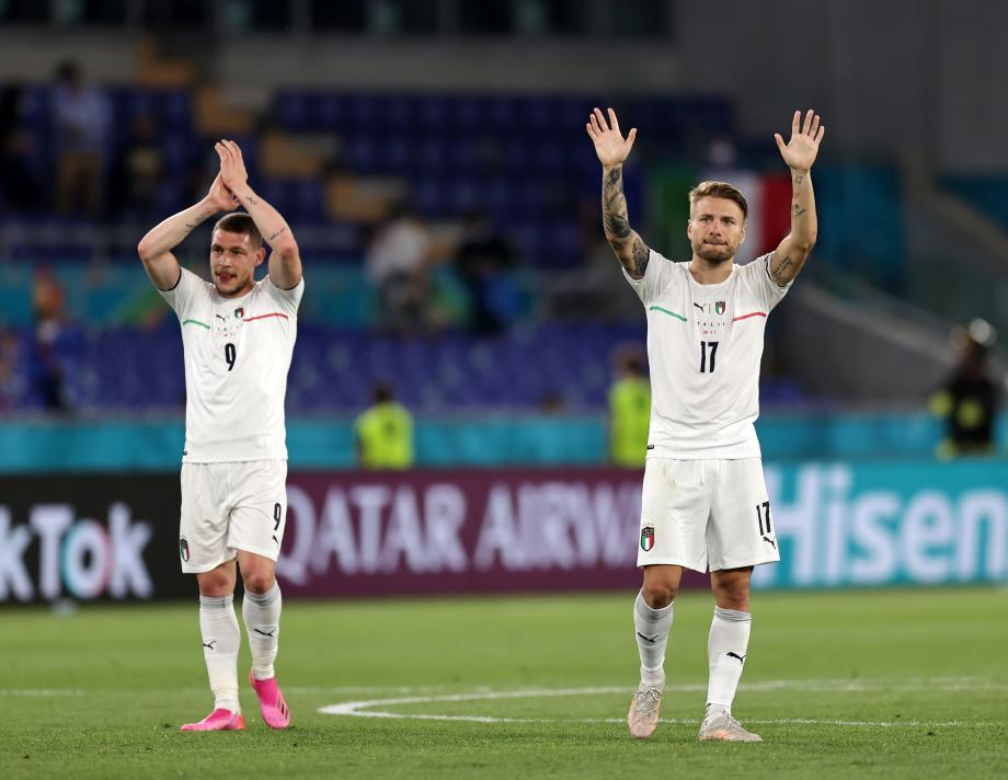 欧洲杯-因莫比莱传射 揭幕战意大利3-0完胜土耳其