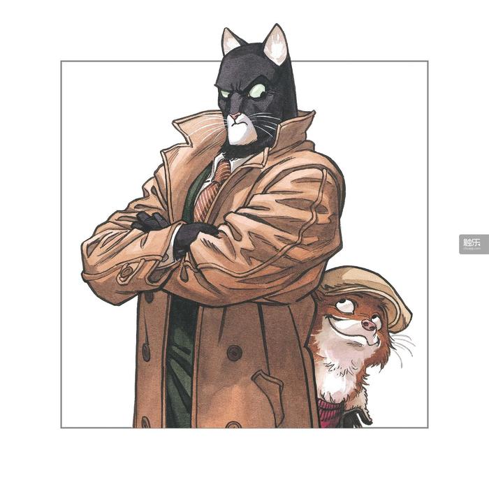 一点都不低龄2019年,系列漫画被改编成了游戏《黑猫侦探:深入本质》