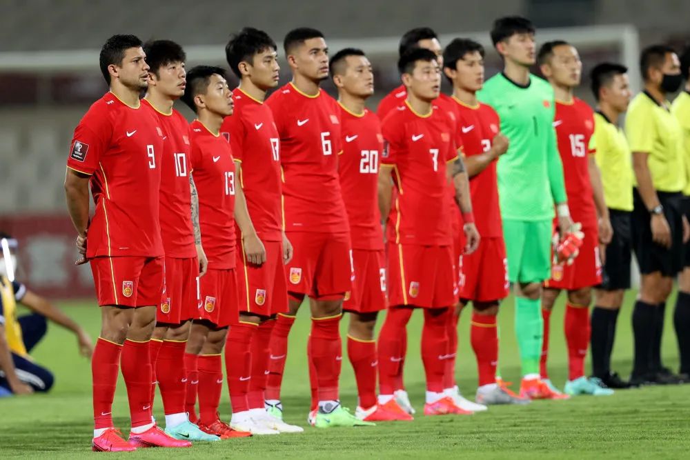 中国男子足球队在2022年世界杯预选赛