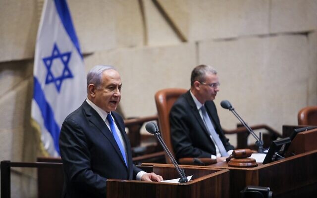 以色列现任总理内塔尼亚胡。