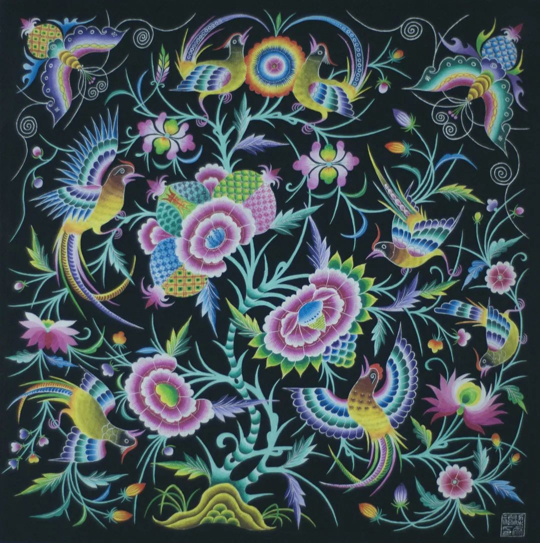 湘西苗画的传承主体是苗画传承人苗画作为国家级非物质文化遗产传承和