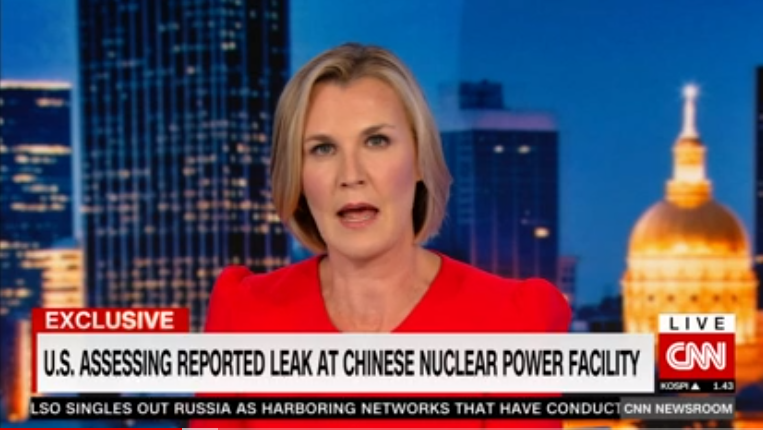 CNN造谣中国核电站“核辐射威胁”