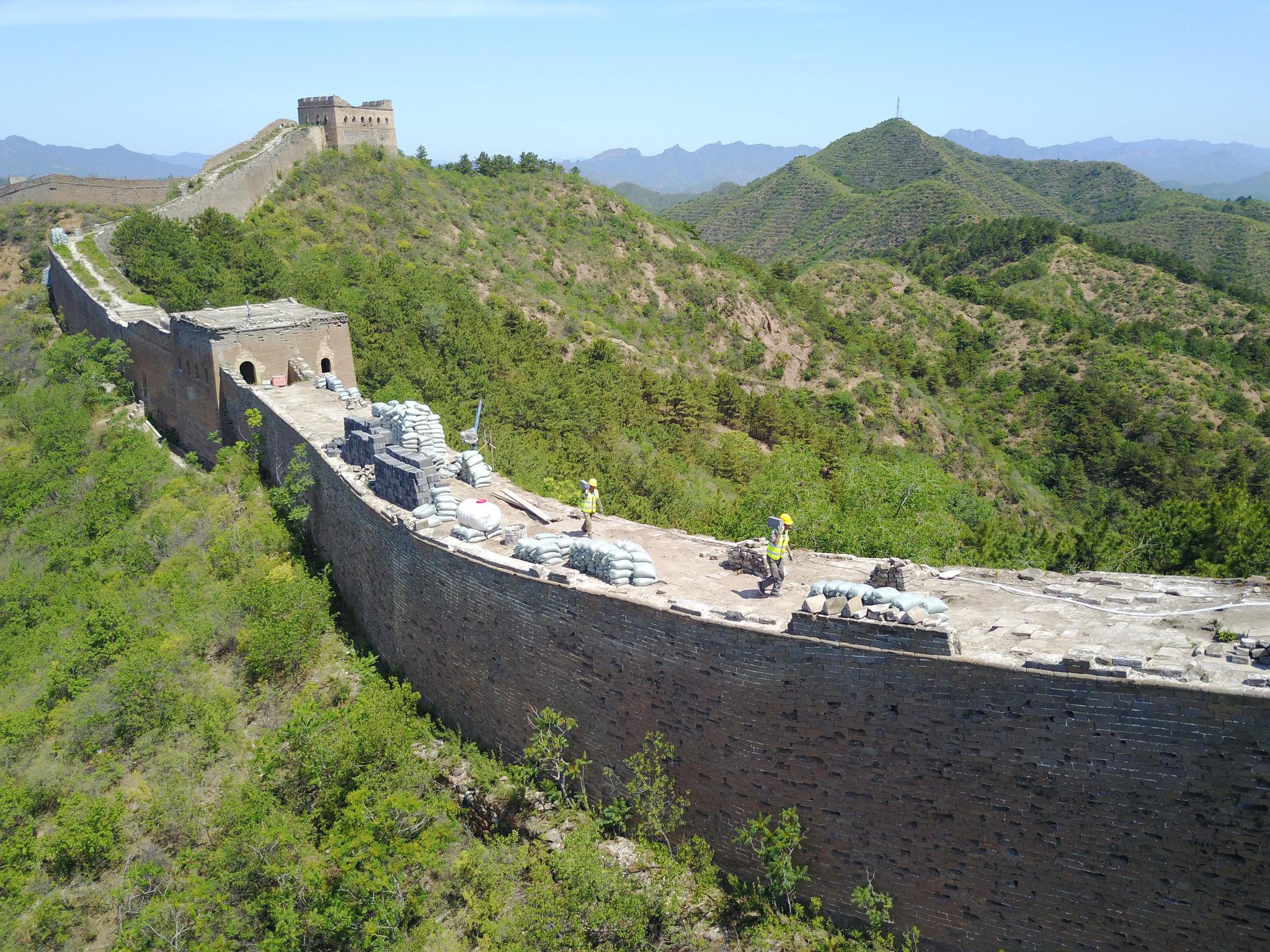 传承建筑原有风貌,承德金山岭长城保护修缮工程开工