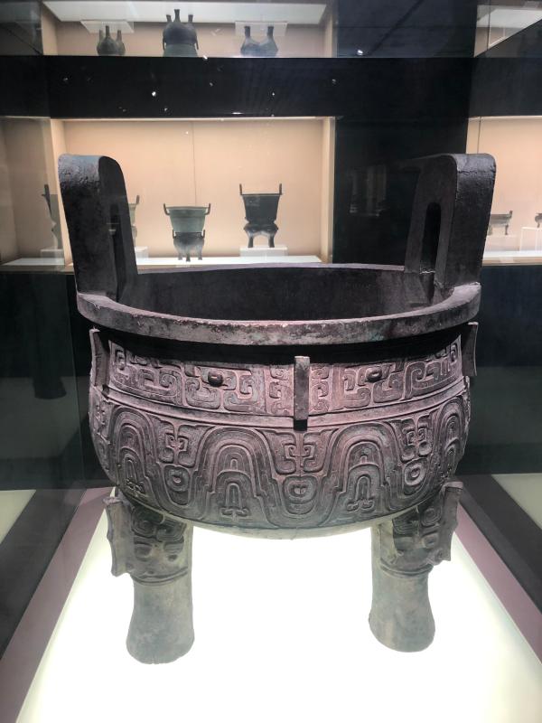 现场重聚大盂鼎大克鼎从上博一楼升到二楼