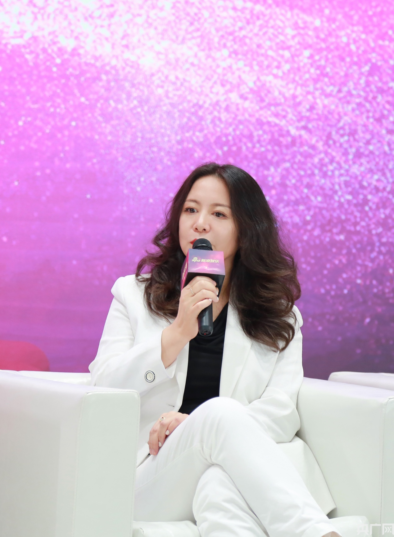 亚太未来影视创始人兼董事长董文洁(图片源自:央广网)