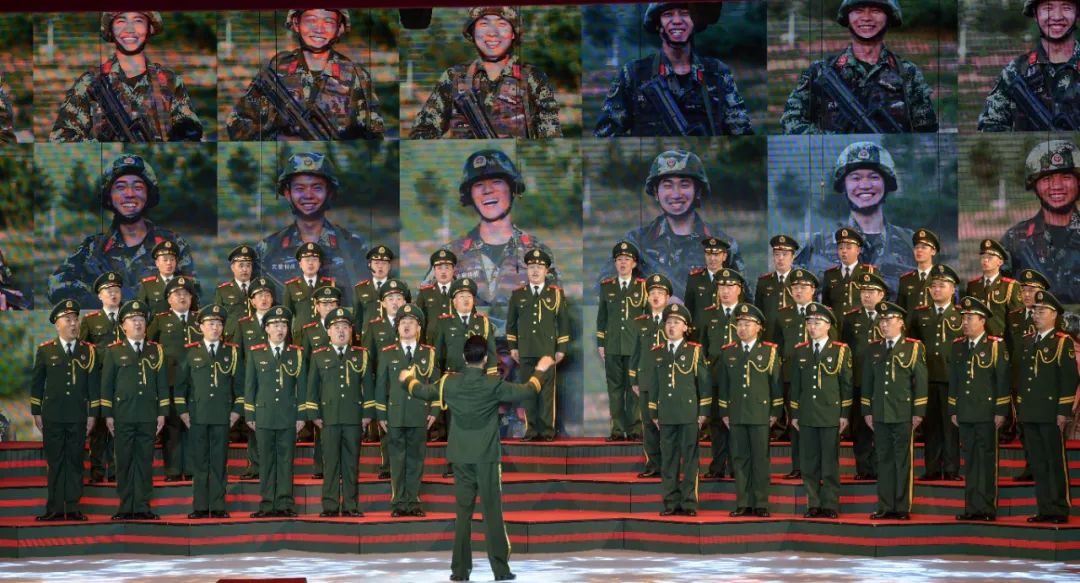 武警部队举办庆祝建党100周年新时代忠诚卫士组歌专场歌会