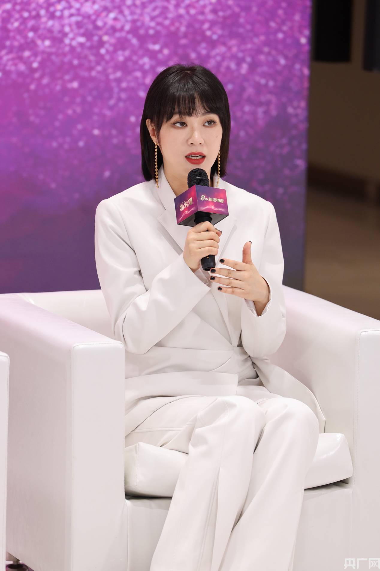 知名演员,《盲山》主演黄璐(图片源自:央广网)