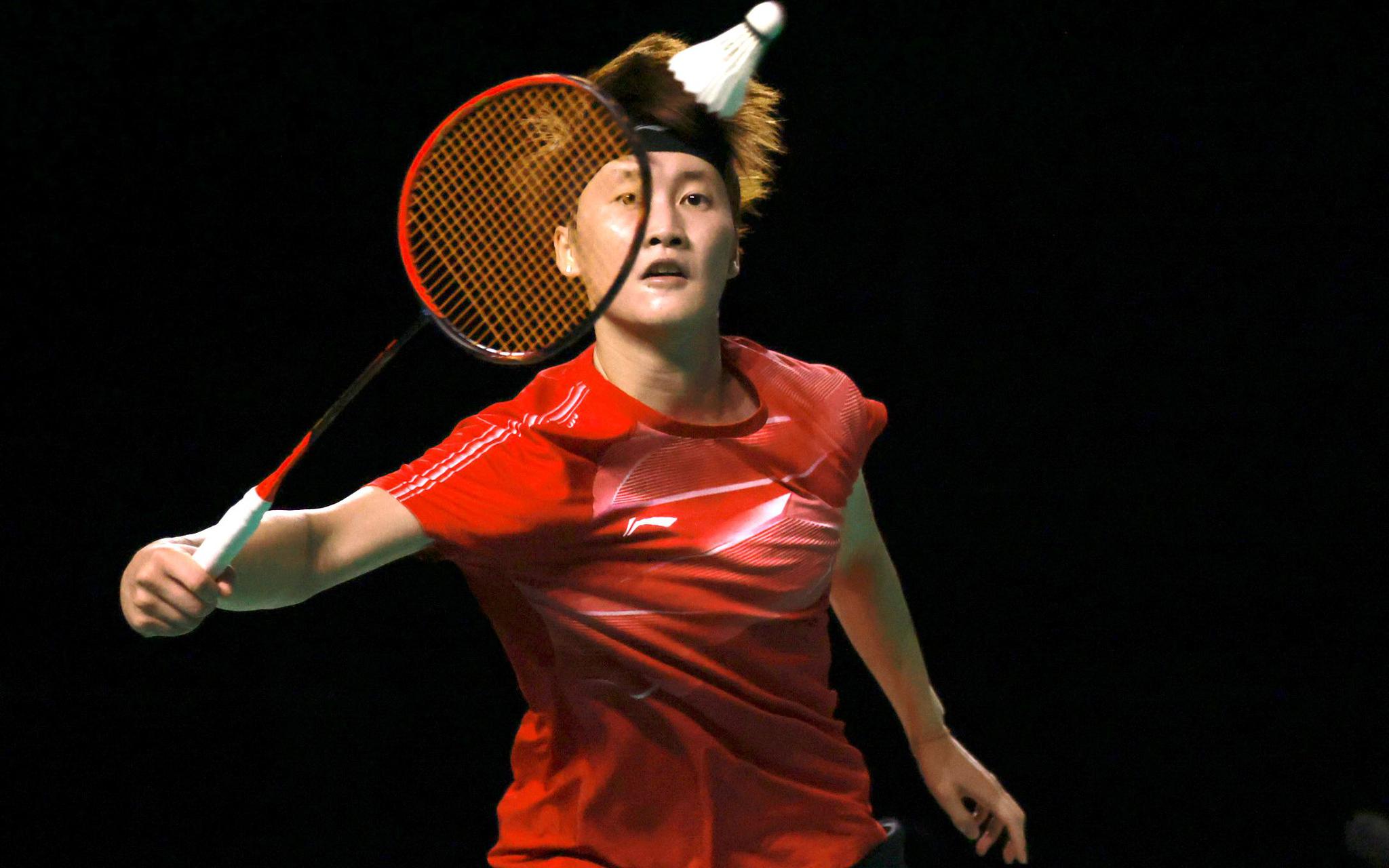 在5月初的全国羽毛球冠军赛上陈雨菲获得女单冠军.资料图/新华社