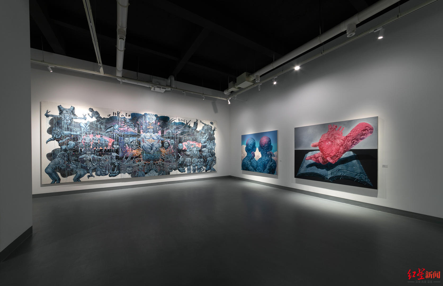 白墙青瓦蓝花楹这间距离市中心40公里的乡村美术馆正悄然走红