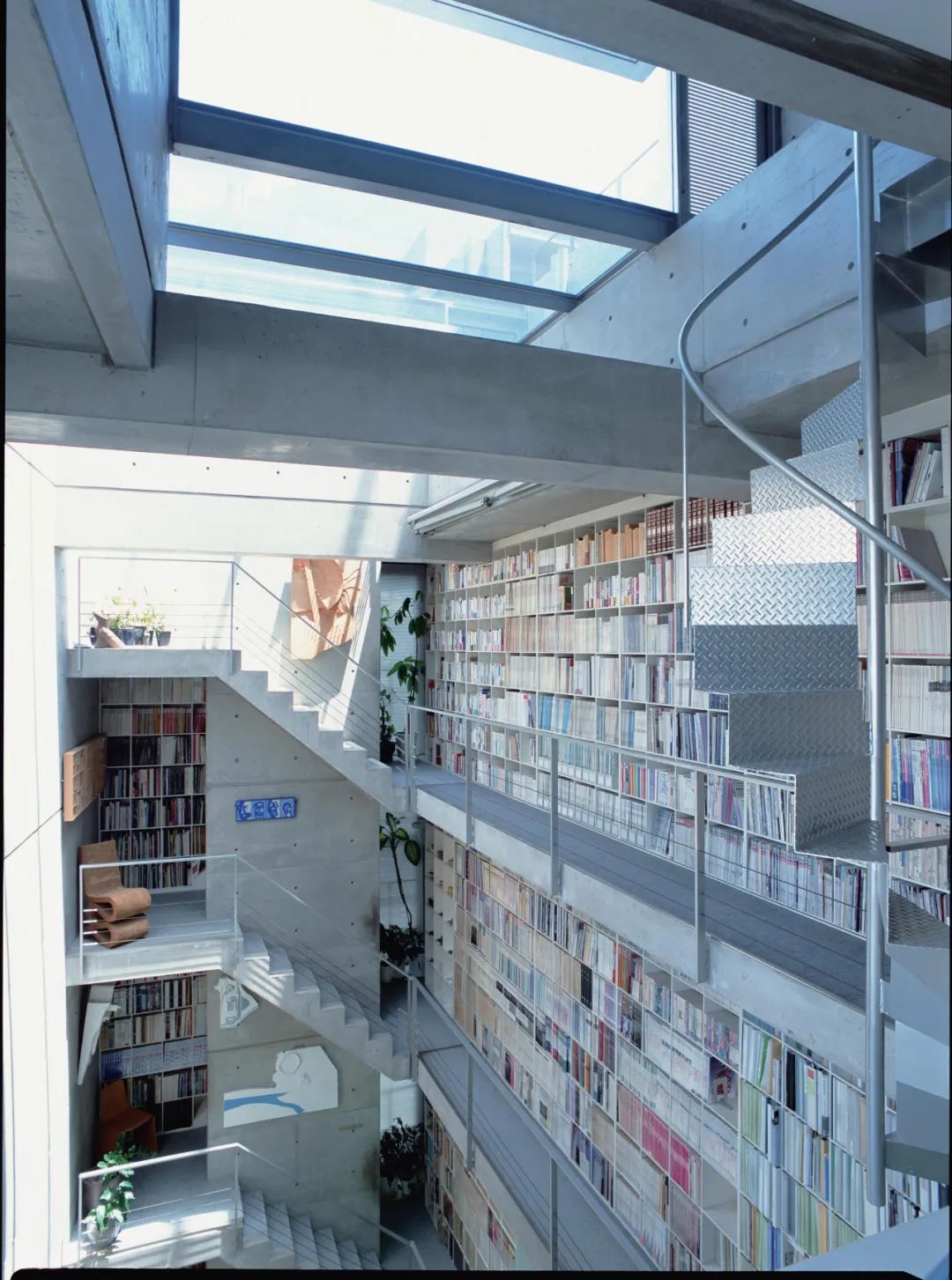 位于大阪的安藤忠雄建筑事务所.图/安藤忠雄建筑研究所