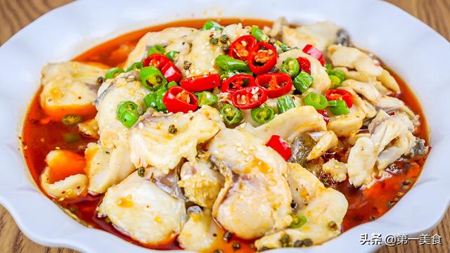 飘香鱼片家常做法厨师长教你上浆技巧鱼片鲜嫩q弹香辣爽口