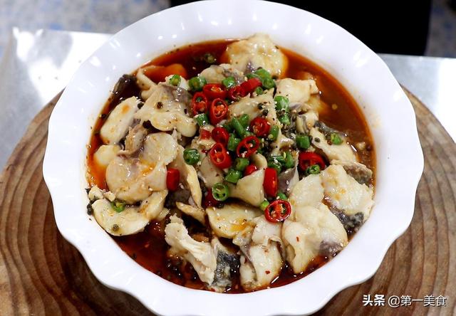 飘香鱼片家常做法厨师长教你上浆技巧鱼片鲜嫩q弹香辣爽口