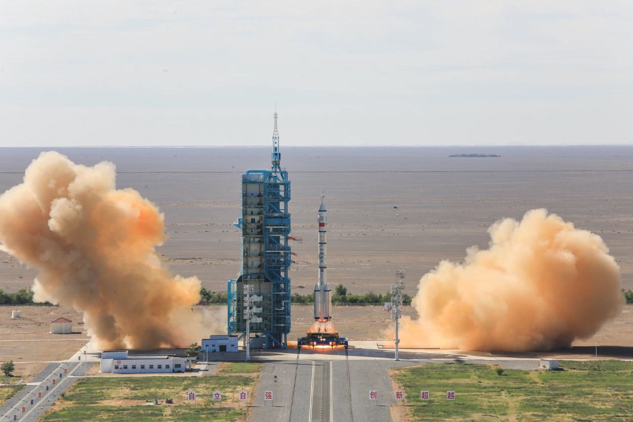 多图直击神舟十二号载人飞船发射成功