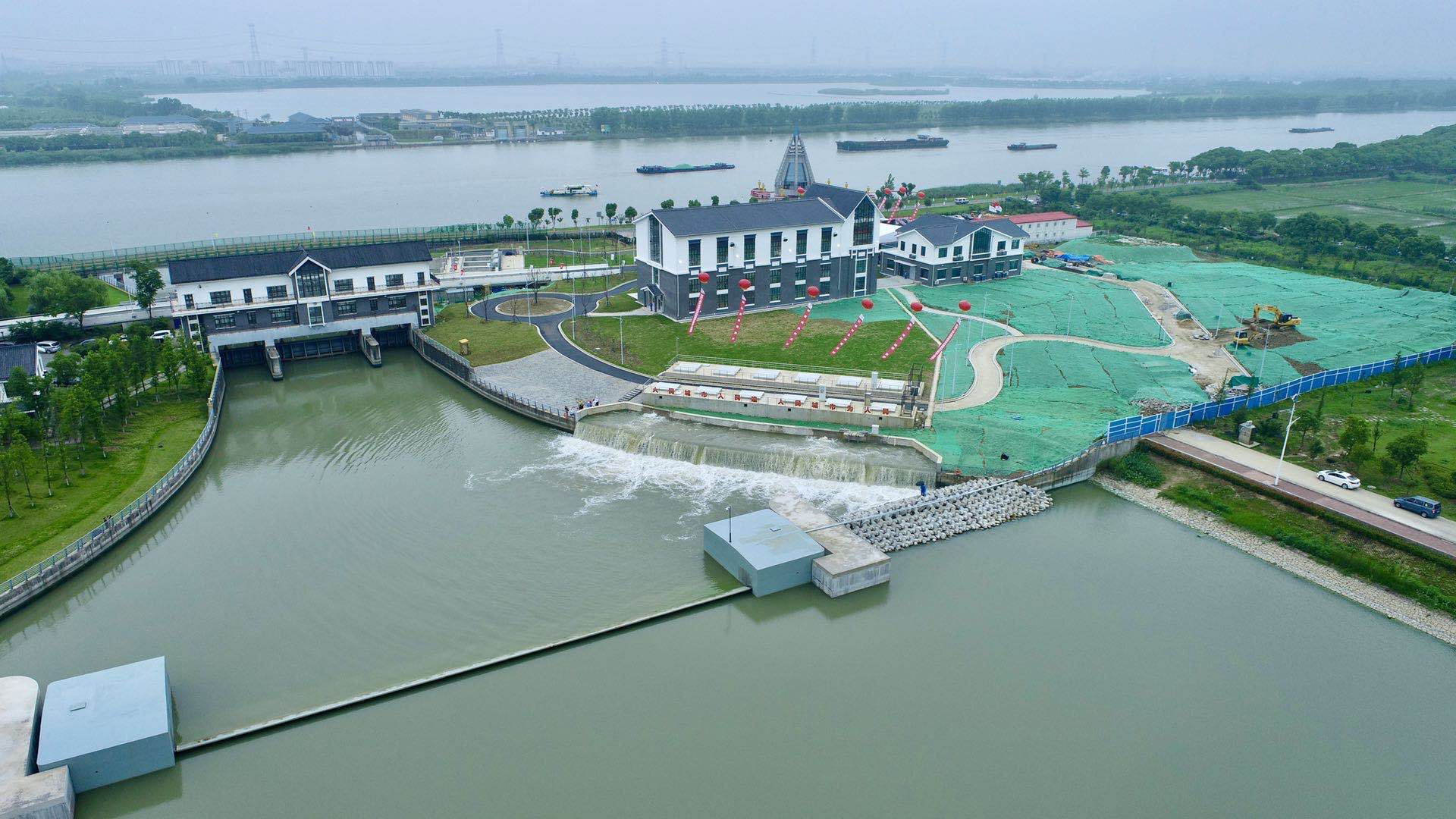 金泽水库今天双通水上海西南五区高品质供水再添双保险