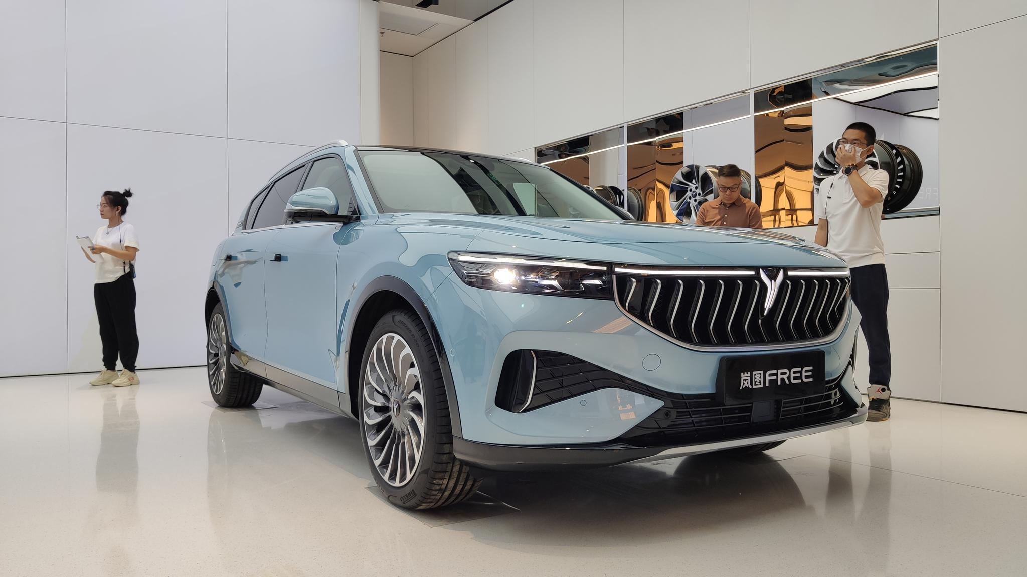 岚图free正式上市/旗舰店开业 岚图开启加速度-新浪汽车