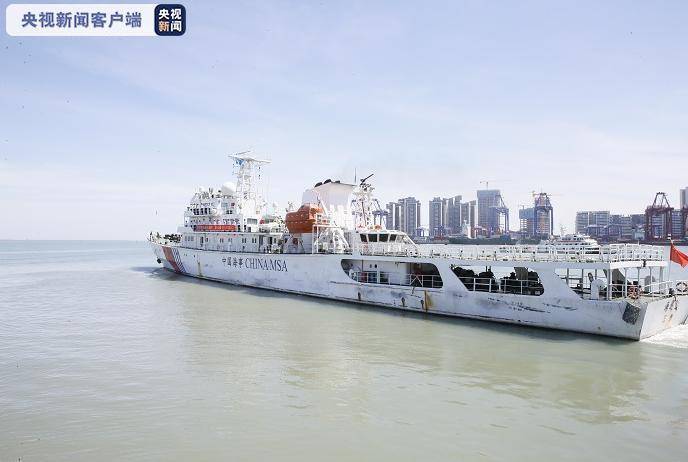 今年首次琼州海峡至西沙永兴海域通航环境巡查结束