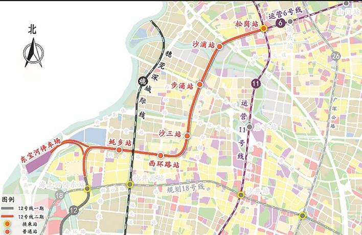 地铁12号线二期工程正式进入盾构施工阶段,这也是地铁四期调整线路首