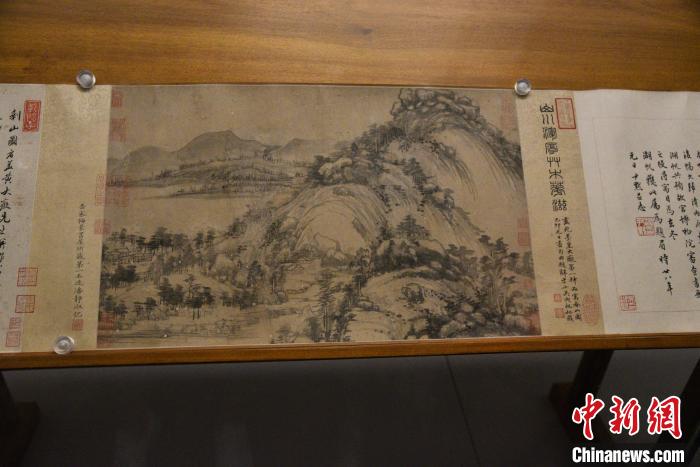 浙江省博物馆藏《黄公望富春山居图·剩山图 卷》(资料图). 范宇斌 摄