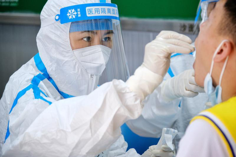 扫一扫谁没做核酸全知道大数据助力沙面二轮核酸检测