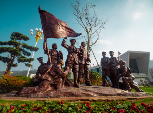 上埠镇传承红色基因助推基层社会治理