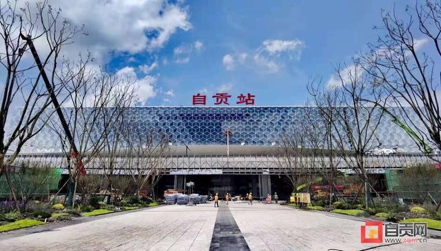 绵泸高铁内自泸段共设内江北,内江东,白马北,自贡,富顺,泸县,泸州7个
