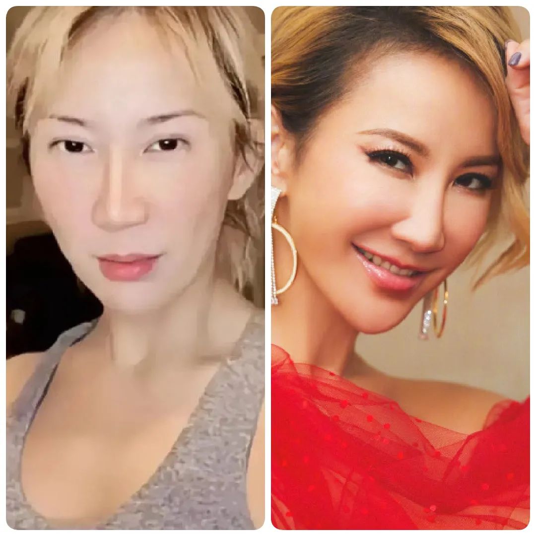 还记得coco李玟吗?她素颜像是换了个人?