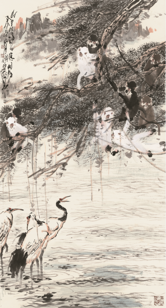 第七届扬子晚报艺术节|徐培晨:开宗立派的猿猴画大家