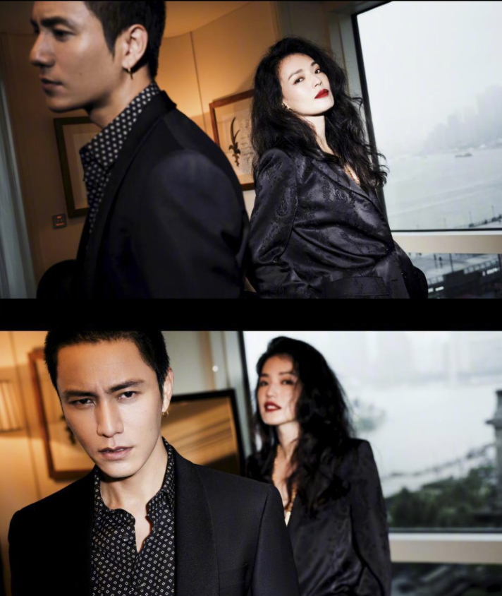 陈坤舒淇合体拍大片镜头感爆灯  摄影师:片子是一分钟内随机拍的