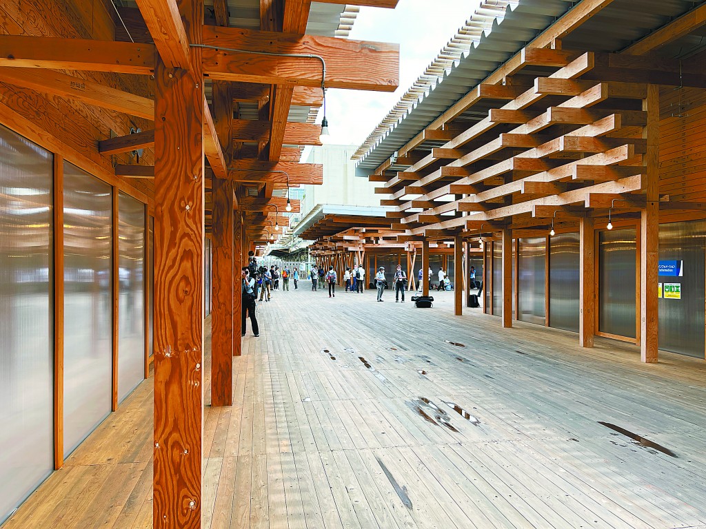 走进东京奥运村