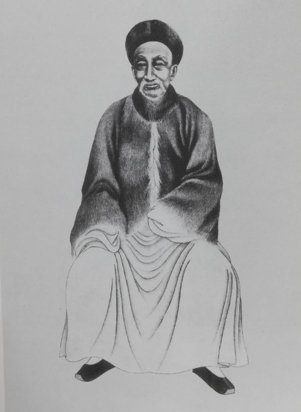 叶昌炽像,选自《清代学者像传》而在西南边陲的广西,时任边防督办的