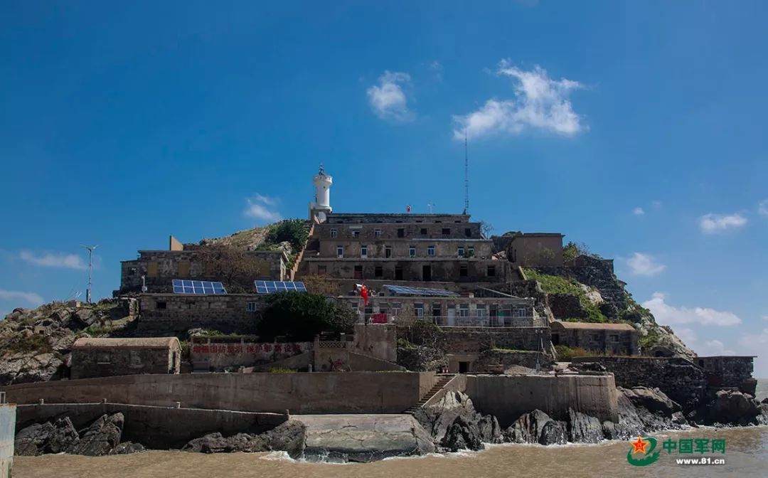 远观开山岛.中国军网记者 冯开华 摄