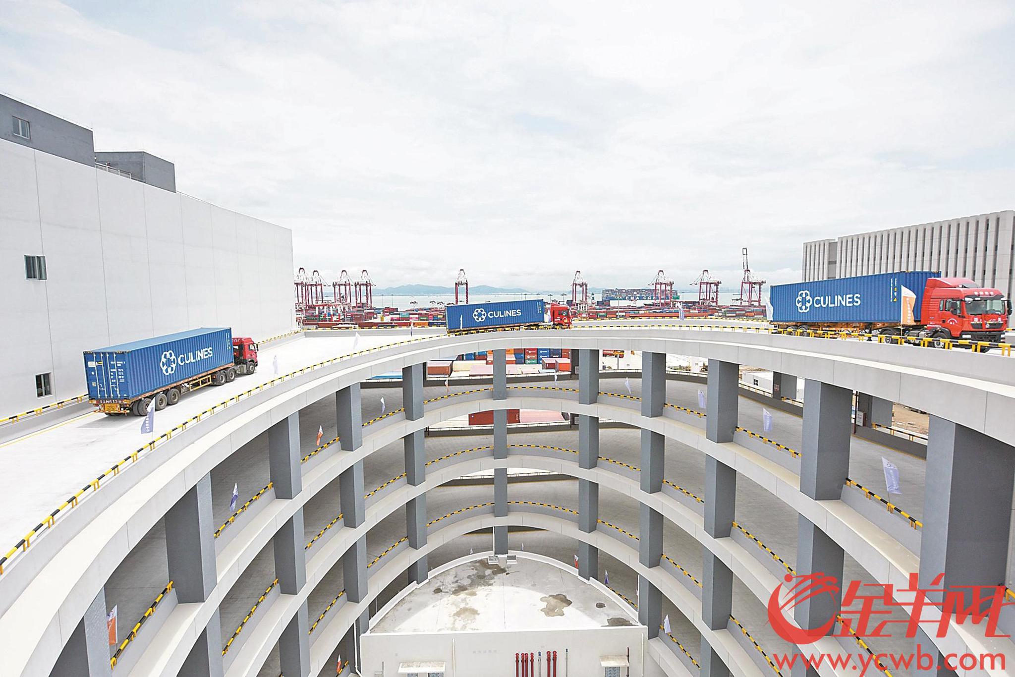 南沙国际物流中心开仓 是目前全国最大的临港仓库群