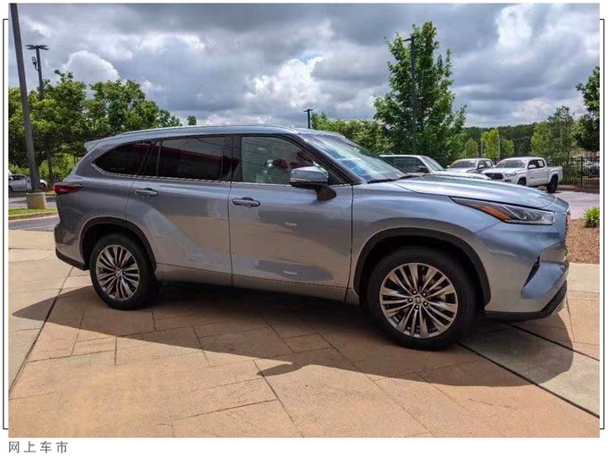 丰田全新汉兰达到店实拍!明日国内上市,搭2.5l混动,尺寸升级