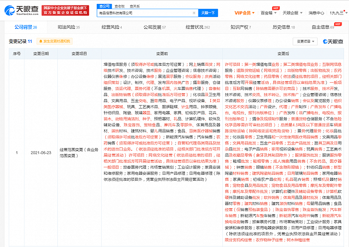 小米有品经营范围新增新能源汽车换电设施销售