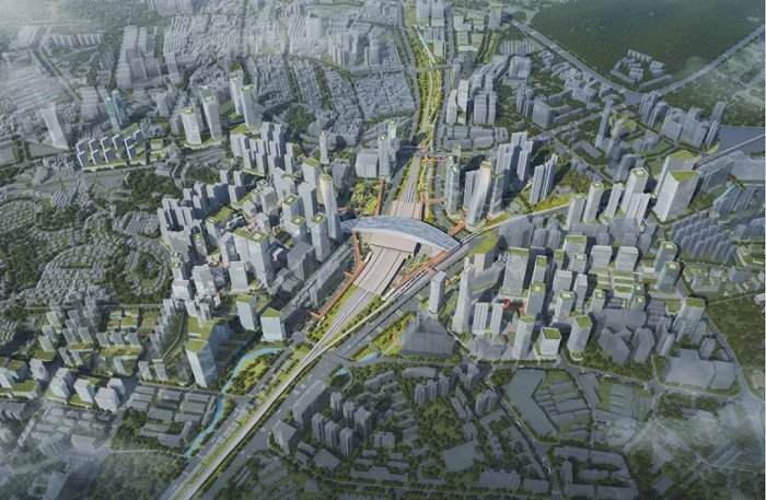 布吉新城效果图 来源：龙岗发布