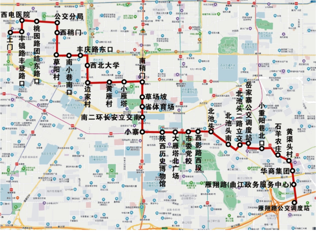 245路公交车路线图图片