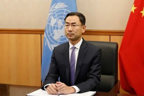中国常驻联合国副代表耿爽 资料图