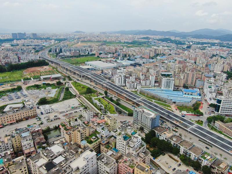 新广从路快速化改造工程主线6月28日全线通车