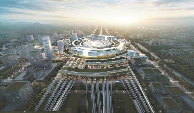 南京江北新区枢纽办力筑江北枢纽擘画未来之城