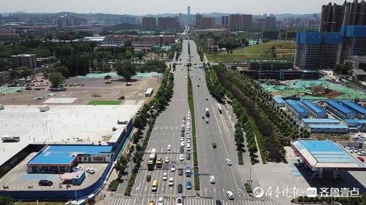 济南凤凰路北延计划连通遥墙机场记者骑行30余里探访沿线变化