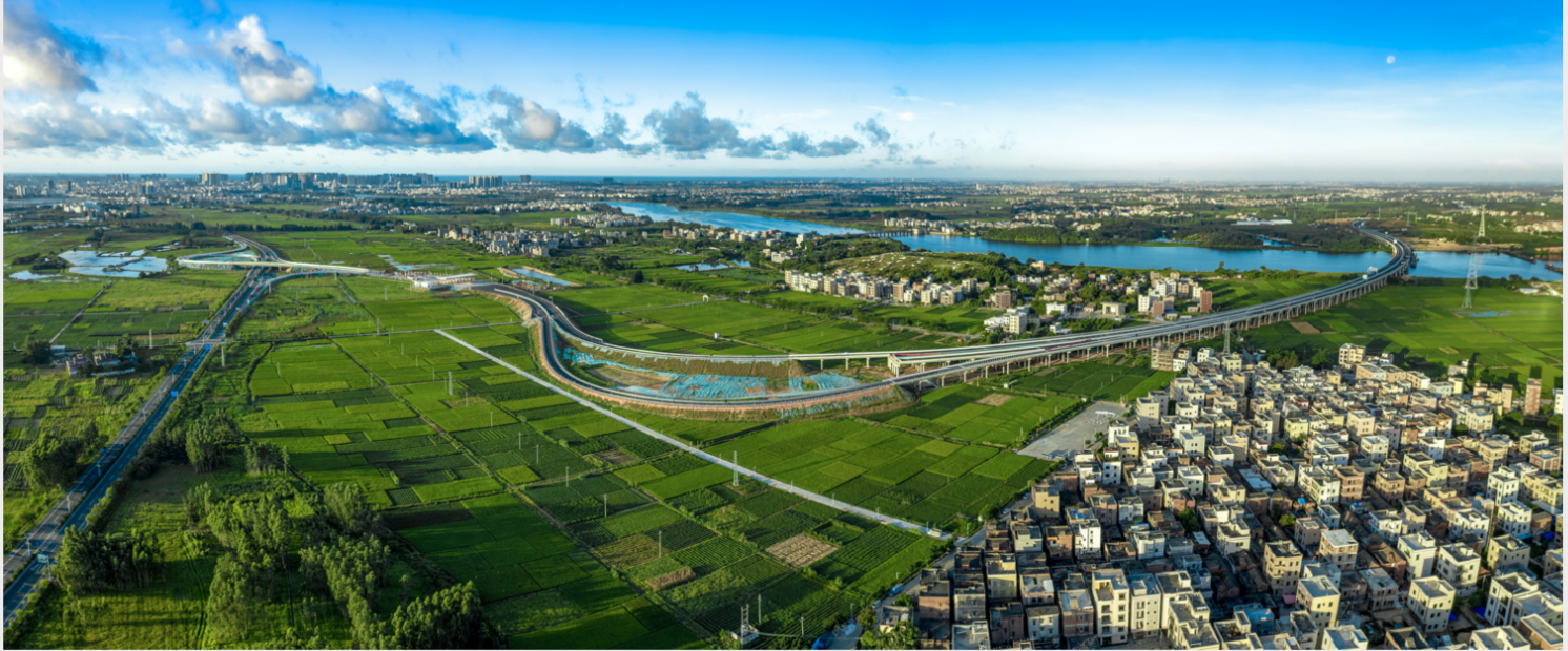 桥上建高速,桥下修村路,汕湛高速吴川支线高速通车|湛江市_新浪新闻