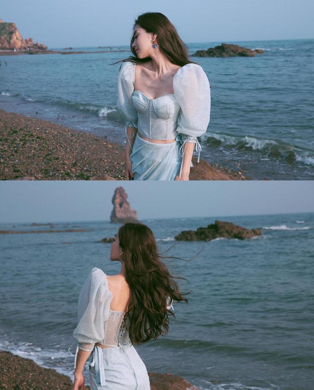 Angelababy杨颖换了泡面头更洋气，穿3D紧身裙好辣，我又被惊艳到休闲区蓝鸢梦想 - Www.slyday.coM