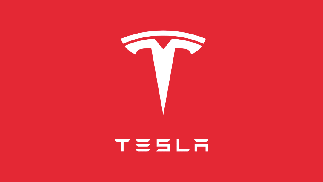 特斯拉的標誌由「tesla」的首字母「t」變形而來造型尖銳並以紅色作為